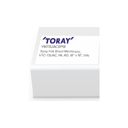 Sterlitech Toray Flat Sheet Membrane, UTC-73UAC, PA, RO, 457 x 457mm, 1/Pk 73-UAC